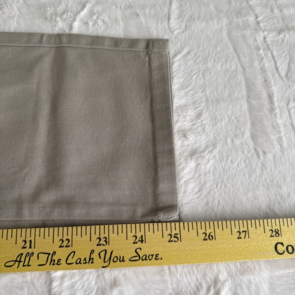 Izod Kids School Uniform Flat Front Adjustable Waist Easy Care Khaki Size 12 New - Picture 3 of 6